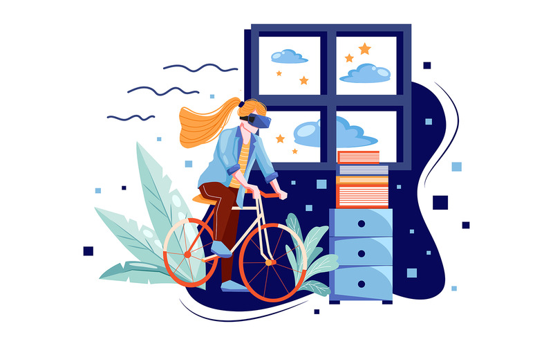 M356 - Sanal Gerçeklik İllüstrasyon Paketi - Features Image 9