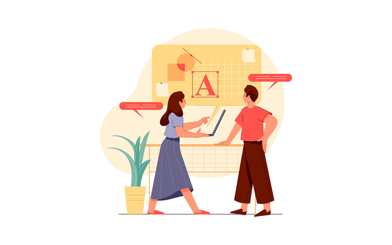 M333 - Pakiet ilustracji biznesowych - Obraz funkcji 11