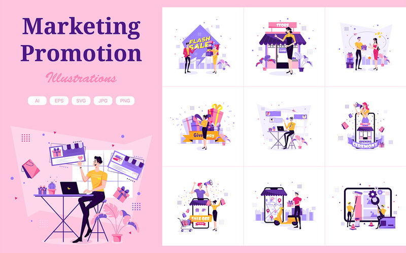 M321 — Ilustracje promocji marketingowych - Obraz funkcji 1