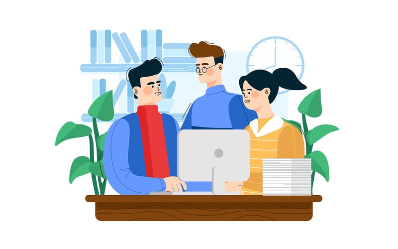 M332 - Business Illustration Pack - Features Image 3