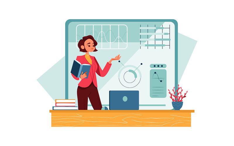 M330_ Pakiet ilustracji biznesowych - Obraz funkcji 2