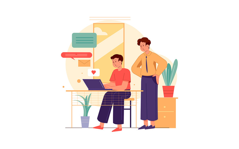 M333 - Pakiet ilustracji biznesowych - Obraz funkcji 3