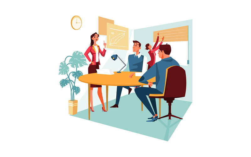 M330_ Pakiet ilustracji biznesowych - Obraz funkcji 4