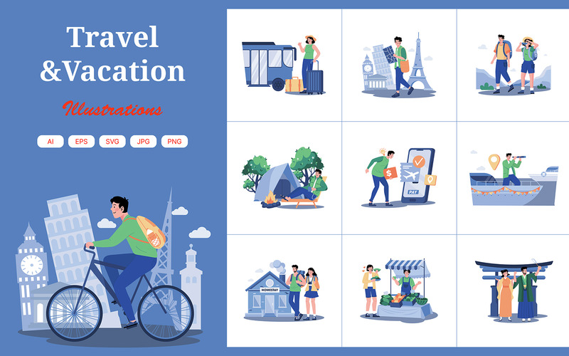 M711_Resa & semester Illustration Pack 2 - Features Image 1