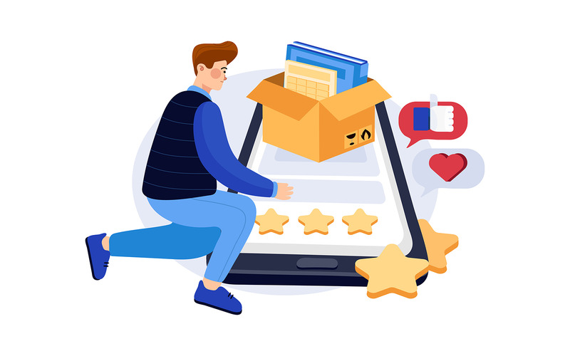 M338 — Pakiet ilustracji do recenzji klientów - Obraz funkcji 5