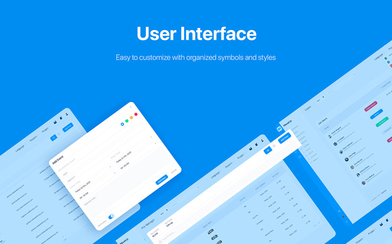 MoveUp - шаблон администратора управления персоналом - Features Image 8