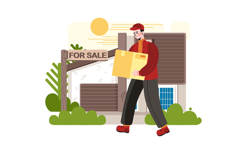 M354 — Pakiet ilustracji do marketingu nieruchomości - Obraz funkcji 5