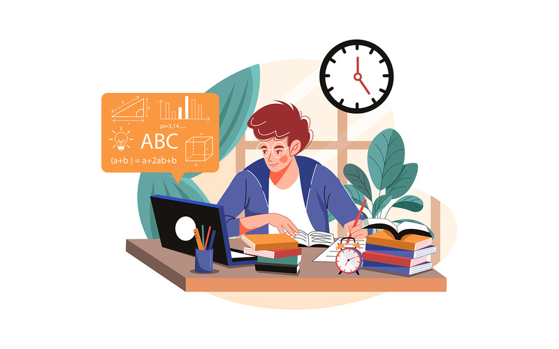 M374_Online Learning Illustrationer - Features Image 4