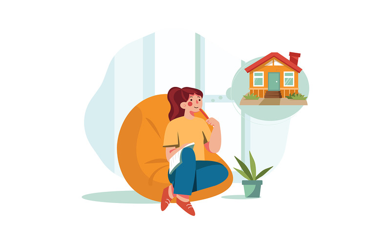 M344 - Ilustracje dotyczące marketingu nieruchomości - Obraz funkcji 2