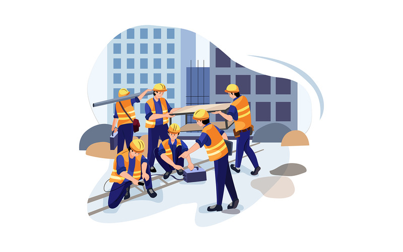 M324 - Construction Illustration Pack - Features Image 11