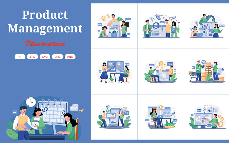 M609_Productmanagement-illustratiepakket - Features Image 1