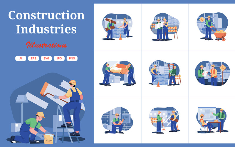 M431_Construction Illustration Pack - Features Image 1
