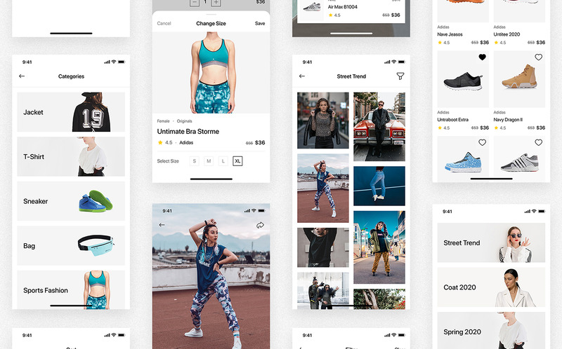 Helium - Kit interfaccia per negozio di moda - Caratteristiche Immagine 7