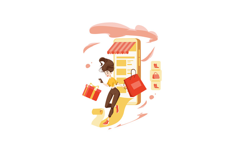 M363_Online Shopping Illustrationer - Features Image 10