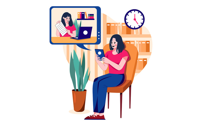 M383_Online Education Illustration Pack - Features Image 6