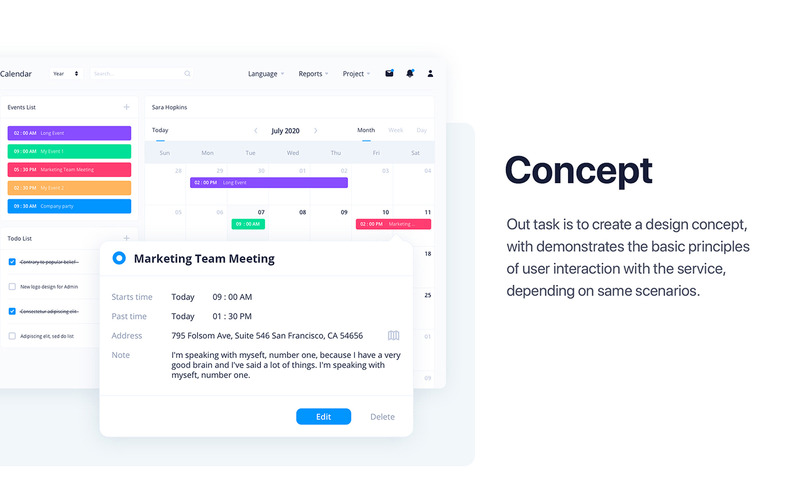 MoveUp - шаблон администратора управления персоналом - Features Image 6