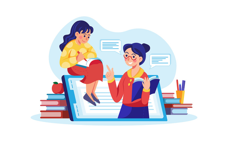 M392_Online Education Illustration Pack - Features Image 5