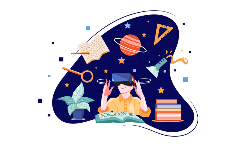 M356 - Sanal Gerçeklik İllüstrasyon Paketi - Features Image 3