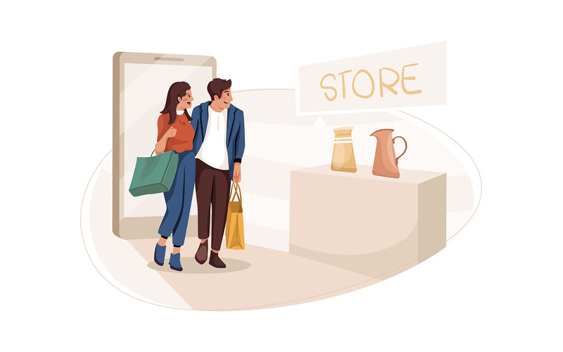 M339 - Ilustracje dotyczące zakupów online - Obraz funkcji 7