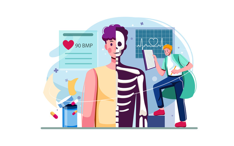 M327 — Pakiet ilustracji do opieki zdrowotnej - Obraz funkcji 6