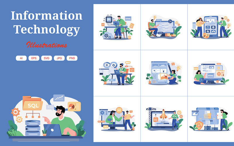 M562_Informationstechnologie-Illustrationspaket 1 - Eigenschaften Bild 1