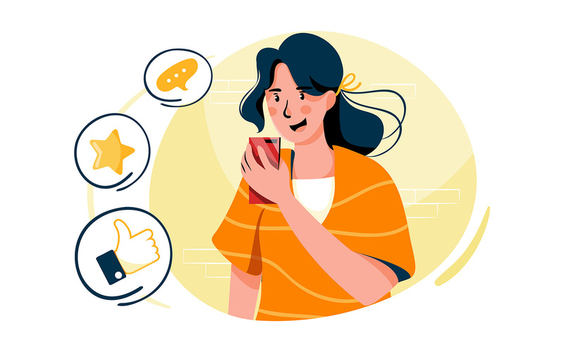 M359 - Kundenbewertungs-Illustrationspaket - Eigenschaften Bild 2