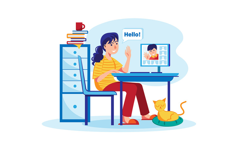 M392_Online Education Illustration Pack - Features Image 7
