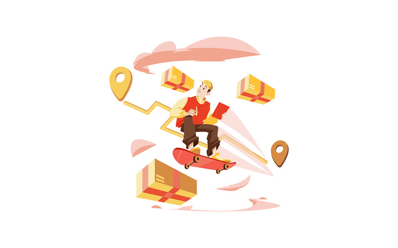 M363_Online Shopping Illustrationer - Features Image 9