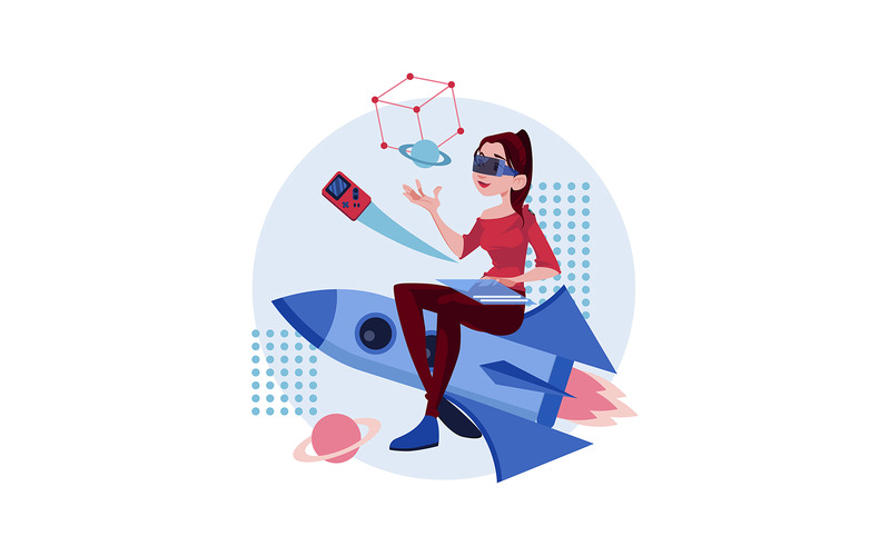 M386_NFT e illustrazioni della tecnologia Blockchain - Caratteristiche Immagine 3
