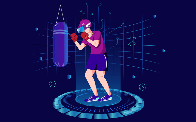 M385_VR Sports Illustration Pack - Features Image 8