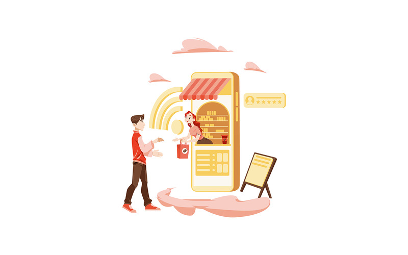 M363_Online Shopping Illustrationer - Features Image 4