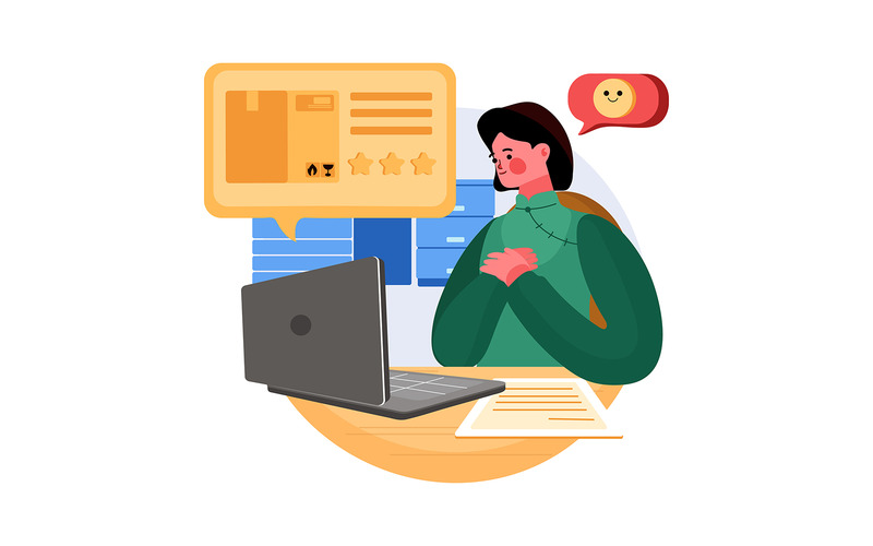 M338 — Pakiet ilustracji do recenzji klientów - Obraz funkcji 8