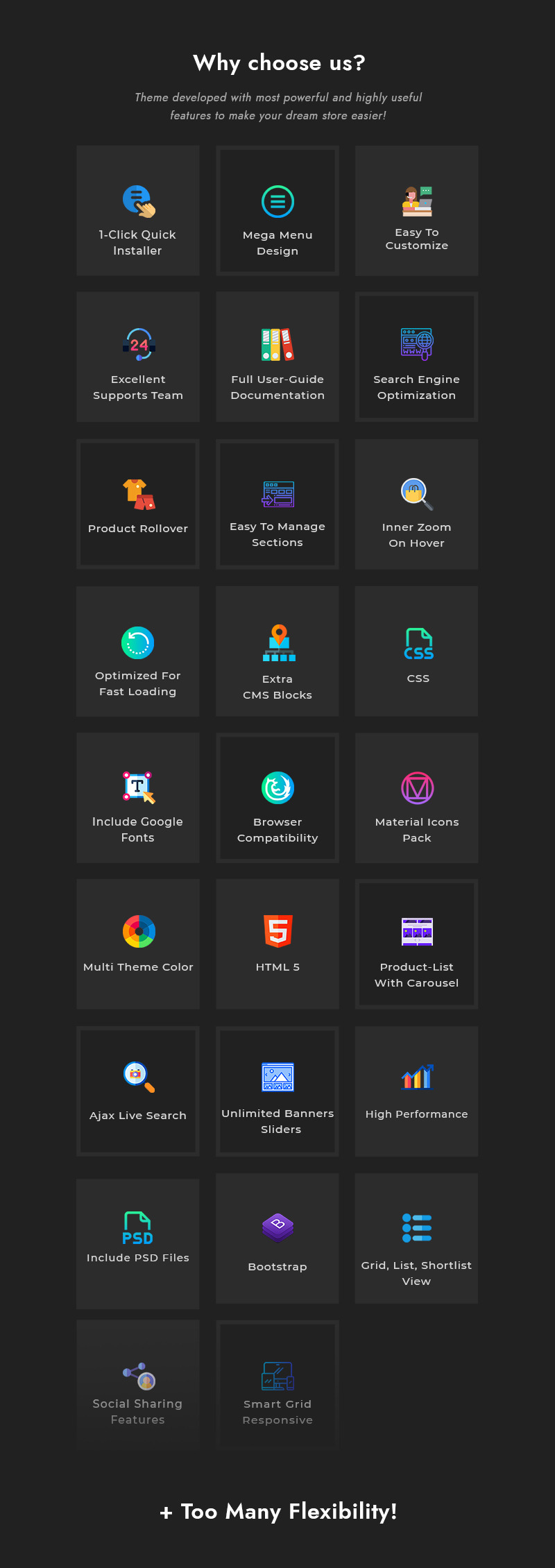 Monstera - modny motyw PrestaShop dla internetowego sklepu z modą - Obraz funkcji 4