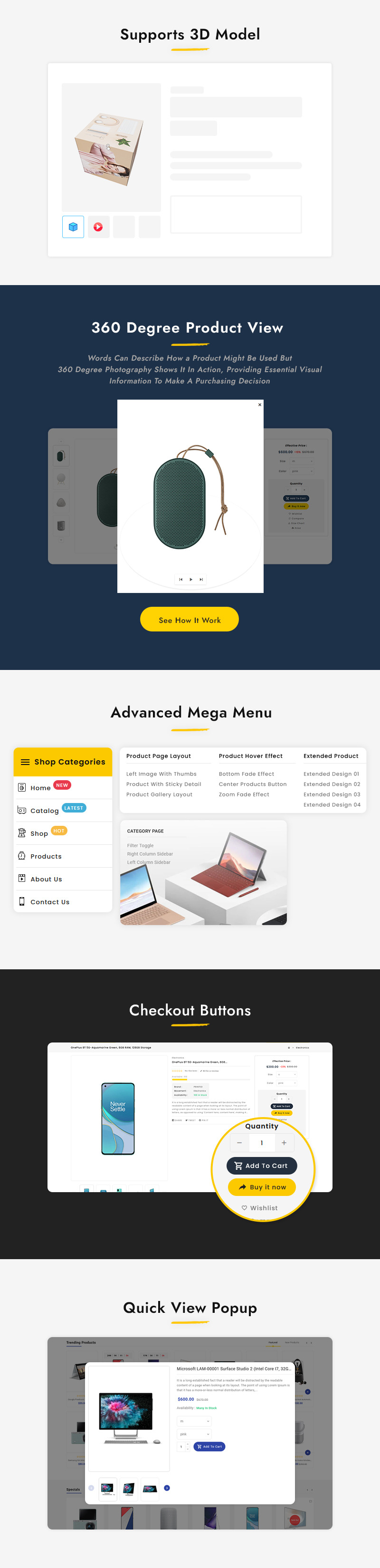 Flexmart Multipurpose Shopify Theme for Electronics Store - Features Image 5