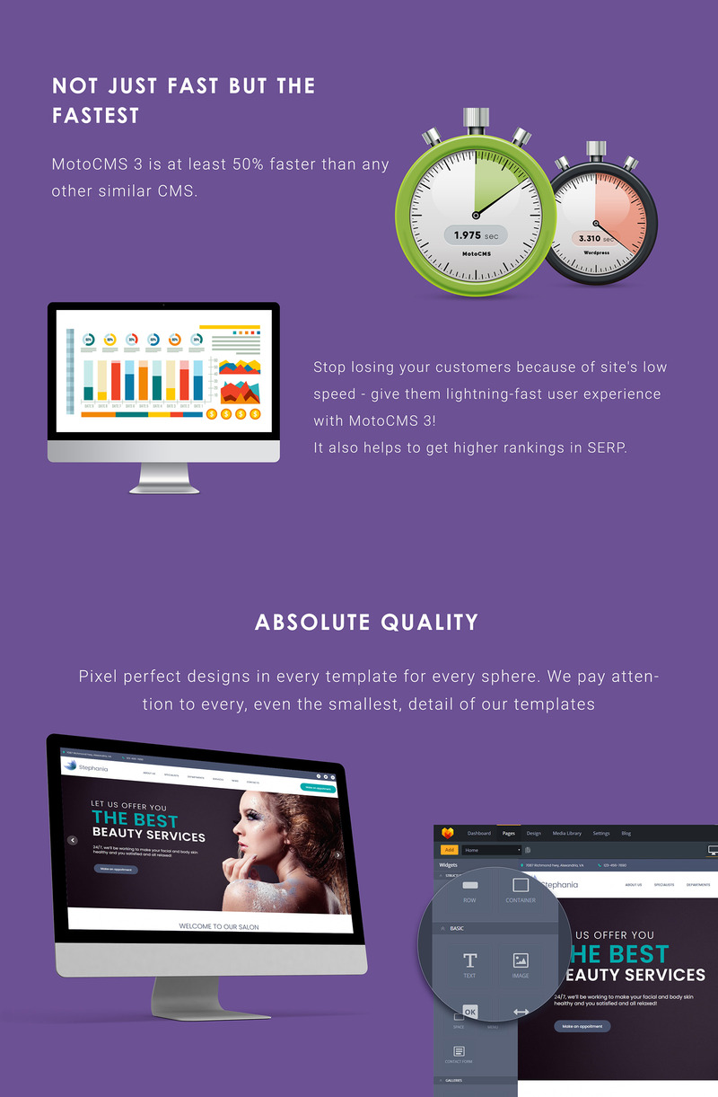 Beauty Parlor Moto CMS Website Template - Features Image 4