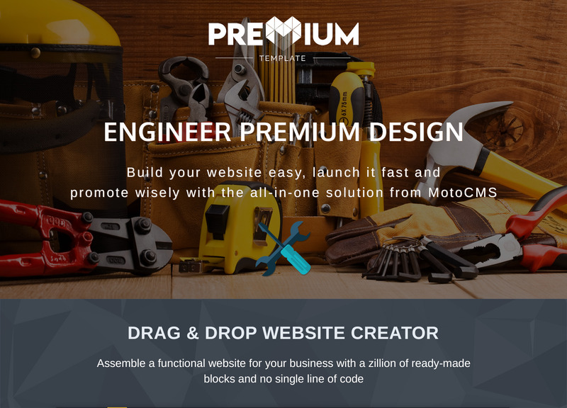 Inicio Servicios MotoCMS Diseño de Sitios Web - Características Imagen 1