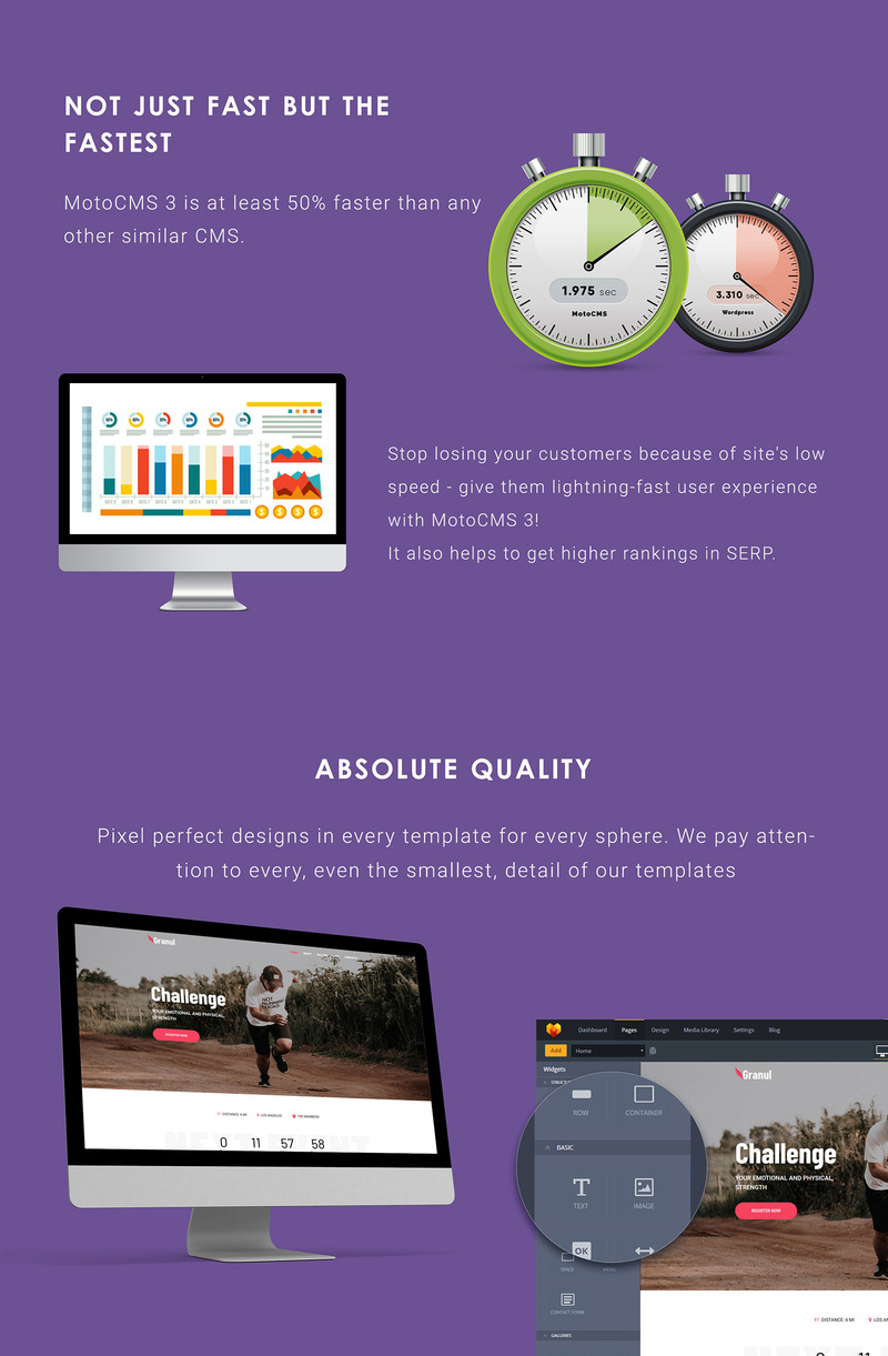 Sports Team Moto CMS 3 Website Template - Features Image 4