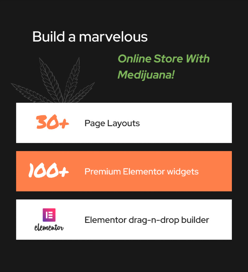 Medijuana – Tema WordPress reattivo per marijuana e cannabis terapeutica - Caratteristiche Immagine 3