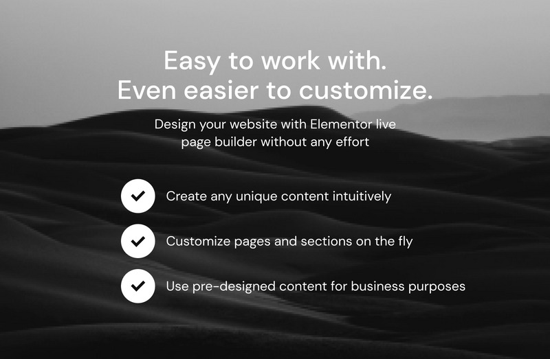 Meltony - Minimalist for Any Businesses WordPress Theme - Features Image 5