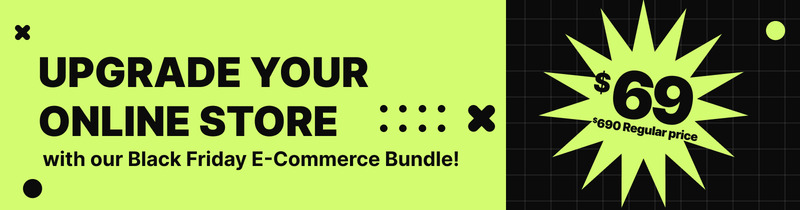 E-Commerce Black Friday Bundle - Features Image 1