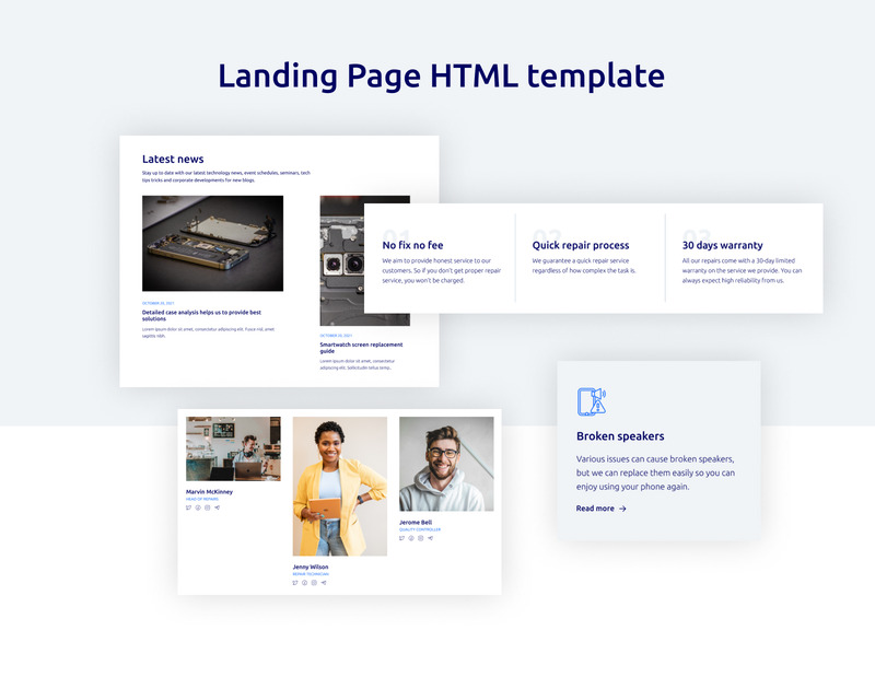 Lintense - Sjabloon voor bestemmingspagina voor smartphonereparatie - Features Image 3