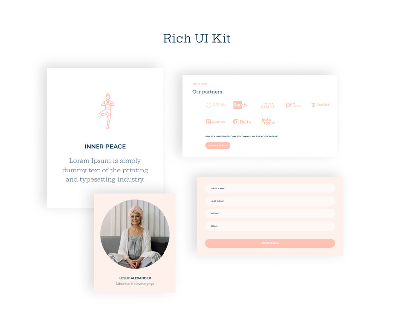 Lintense Yoga - Esemény céloldal sablon - Features Image 5