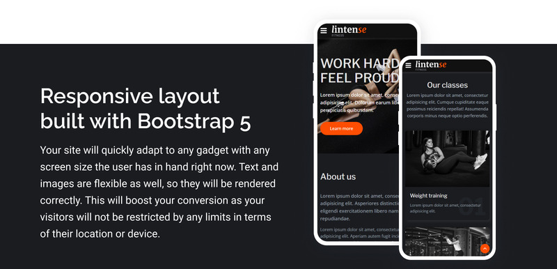 Lintense – Fitneszközpont HTML5 céloldalsablonja - Features Image 6