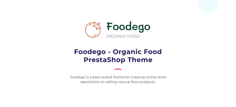 Foodego - Tema PrestaShop de loja de alimentos orgânicos - Features Image 3