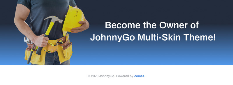 JohnnyGo-多用途家庭服务WordPress主题——特色图像 8