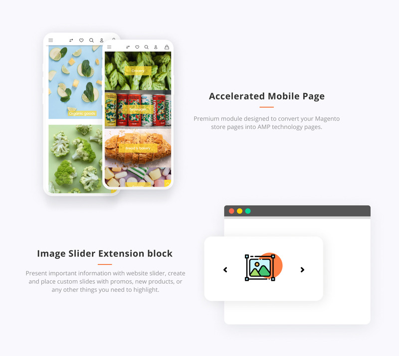 Maxsima - Tema Magento2 del negozio di alimentari - Caratteristiche Immagine 4
