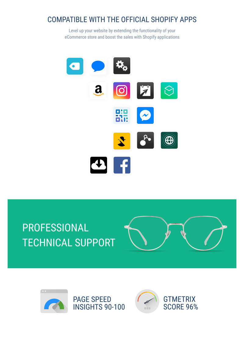 Multifly Eyecare & Optometrist Shopify theme - Features Image 3