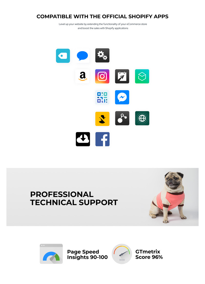 Multifly Responsive Pets Shop Shopify Theme - Features Image 3
