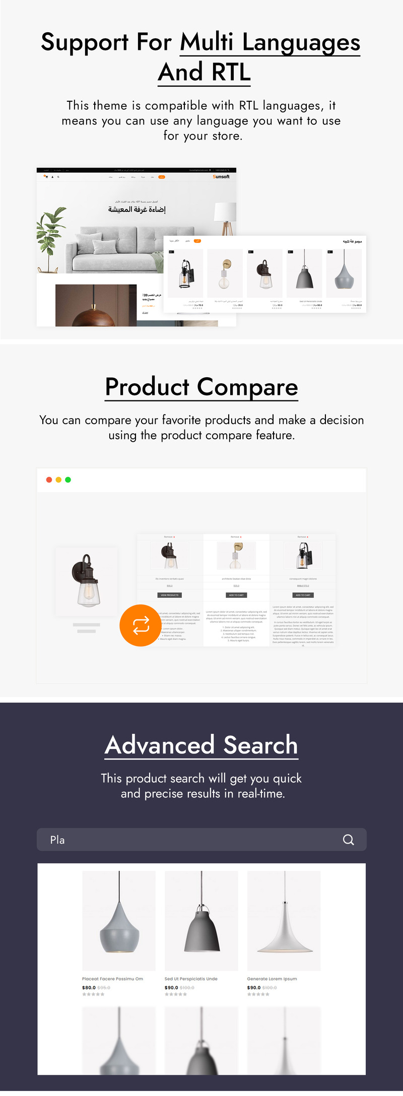 Sunsoft - Lighting WooCommerce Theme - Features Image 2