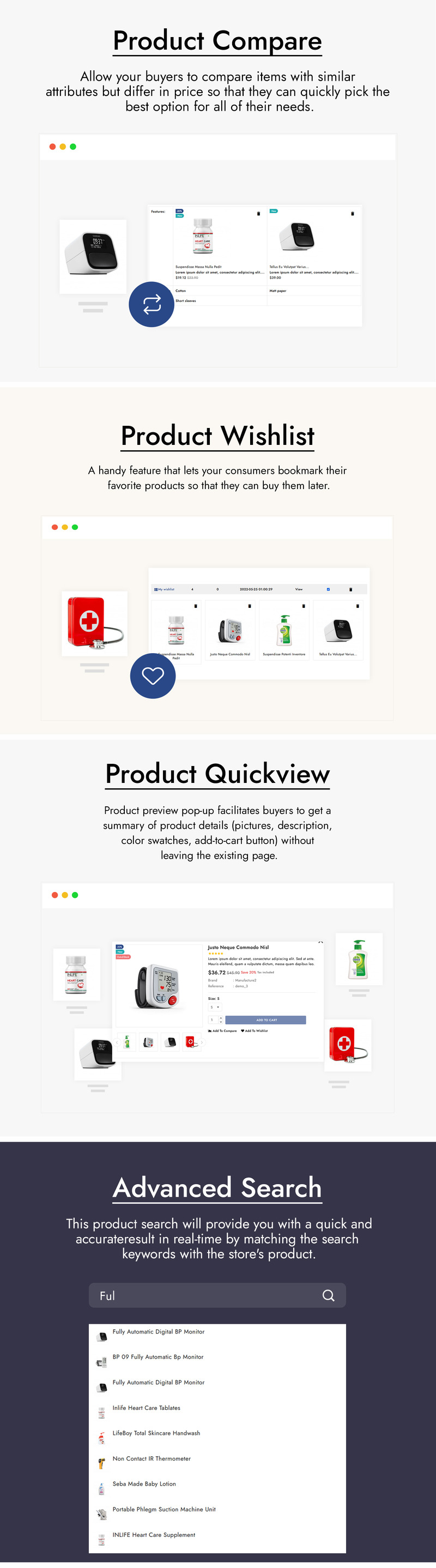 Remady - Pharmacy, Drug Store PrestaShop Theme - Features Image 2